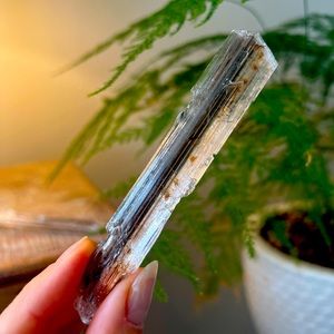 Stibnite Included Selenite